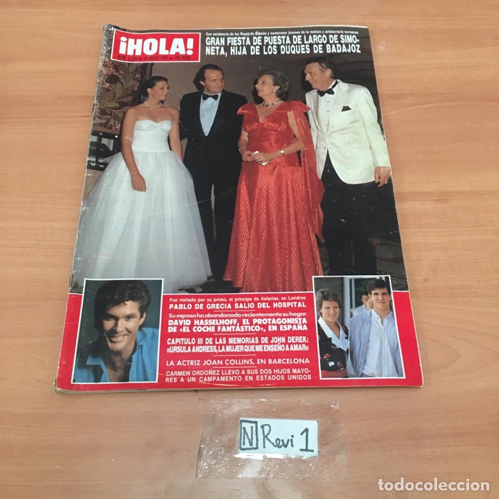 Coleccionismo de Revista Hola: Antigua revista HOLA