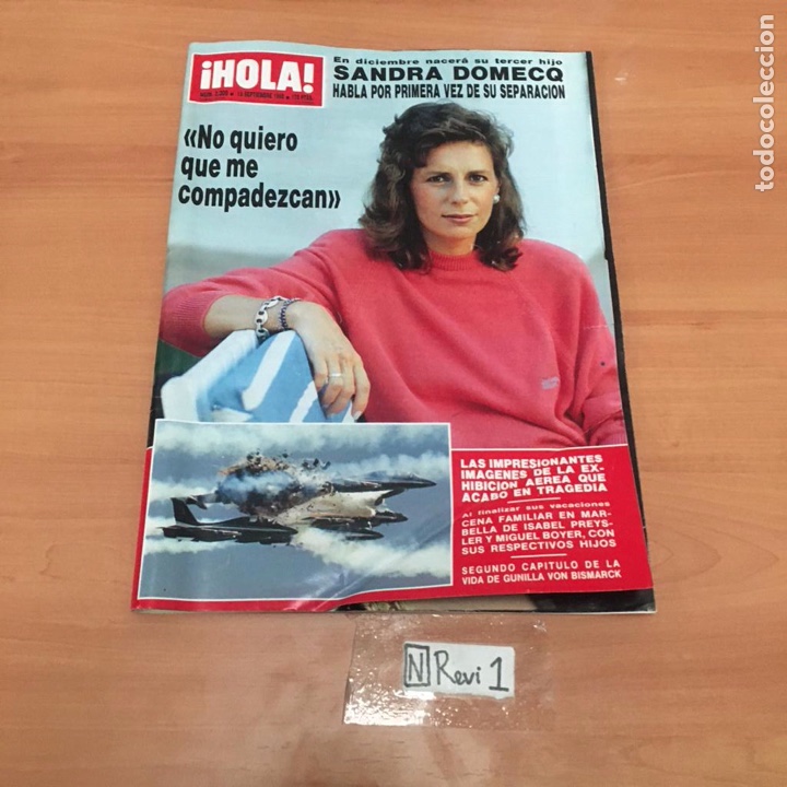 Coleccionismo de Revista Hola: Antigua revista HOLA