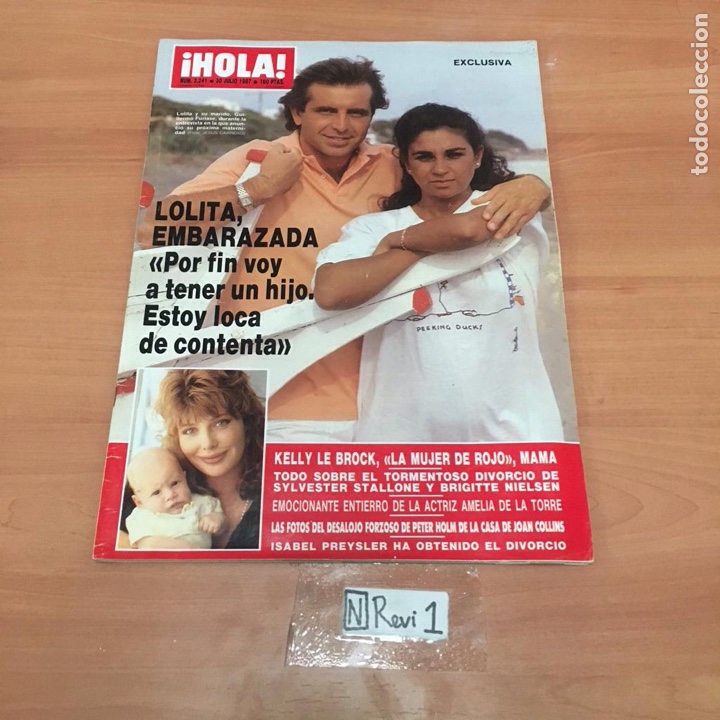 Coleccionismo de Revista Hola: Antigua revista HOLA
