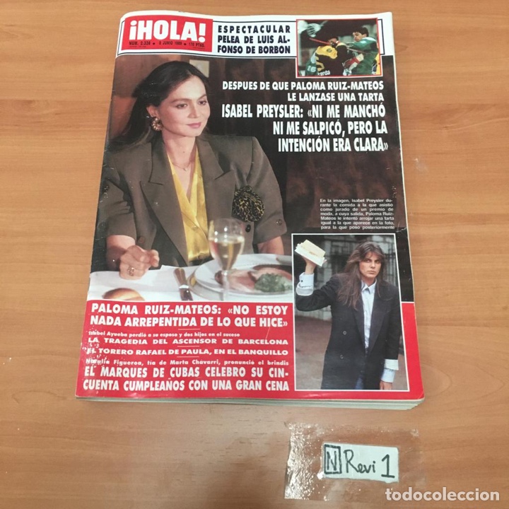 Coleccionismo de Revista Hola: Antigua revista HOLA