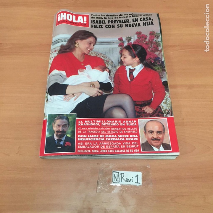 Coleccionismo de Revista Hola: Antigua revista HOLA