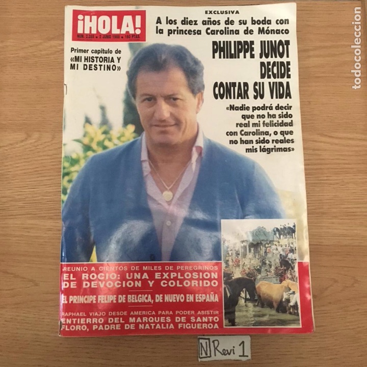 Coleccionismo de Revista Hola: Antigua revista HOLA