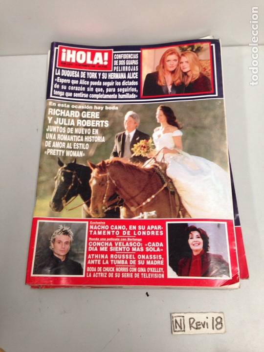 Coleccionismo de Revista Hola: Antigua revista HOLA