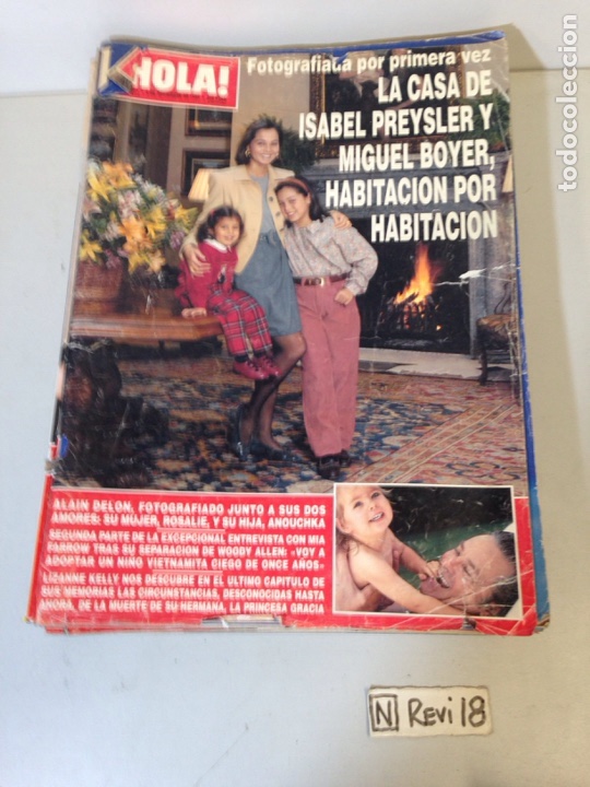 Coleccionismo de Revista Hola: Antigua revista HOLA