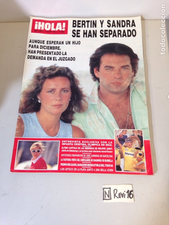 Coleccionismo de Revista Hola: Antigua revista HOLA