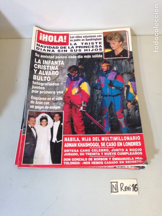 Coleccionismo de Revista Hola: Antigua revista HOLA