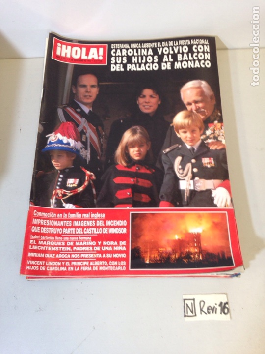 Coleccionismo de Revista Hola: Antigua revista HOLA