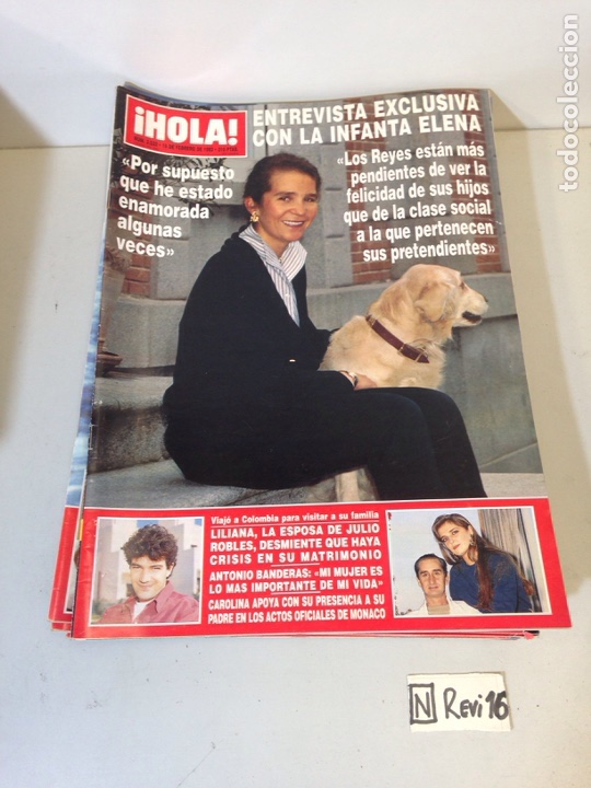 Collectionnisme de Magazine &iexcl;Hola!: Antigua revista HOLA