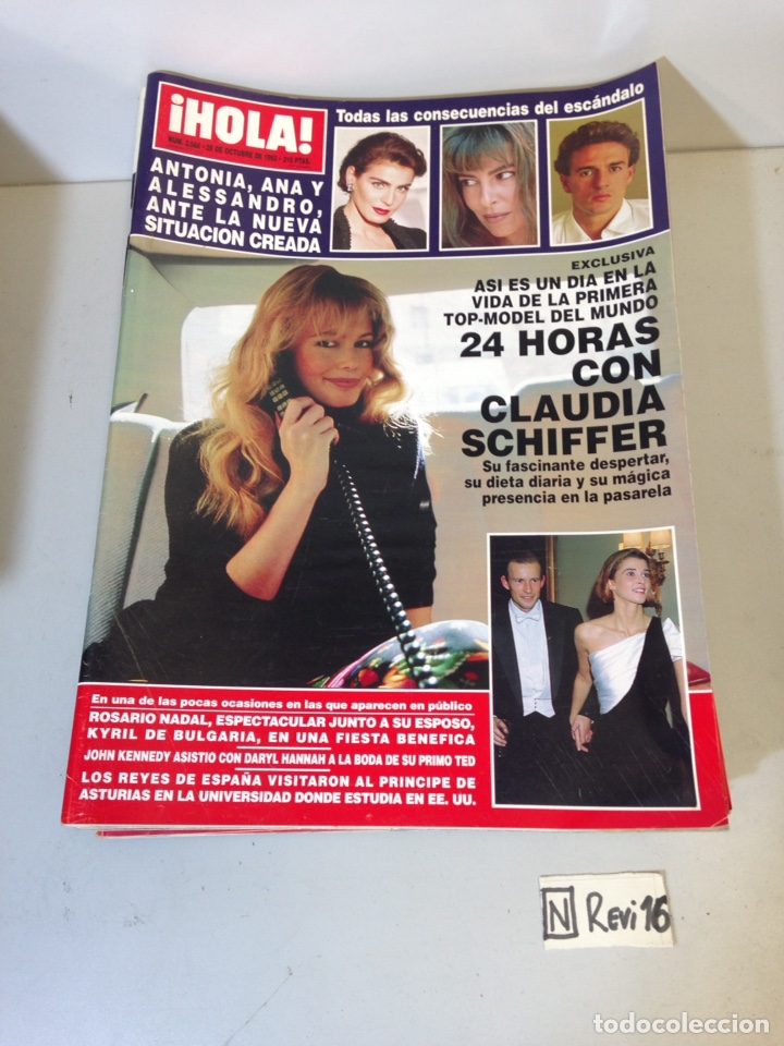 Collectionnisme de Magazine &iexcl;Hola!: Antigua revista HOLA