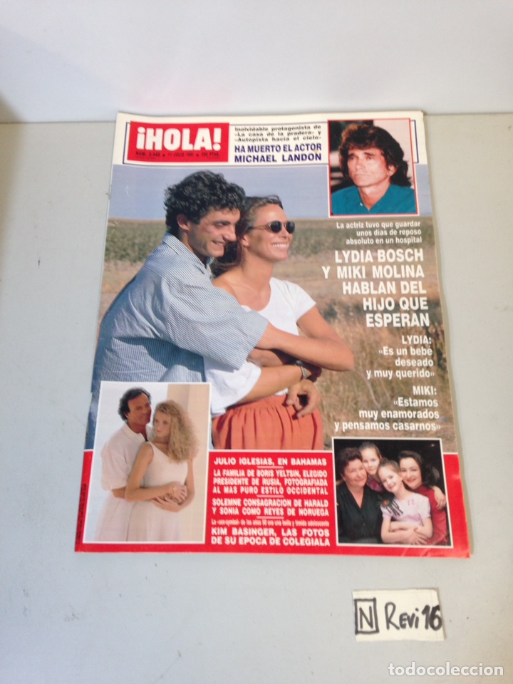 Collectionnisme de Magazine &iexcl;Hola!: Antigua revista HOLA