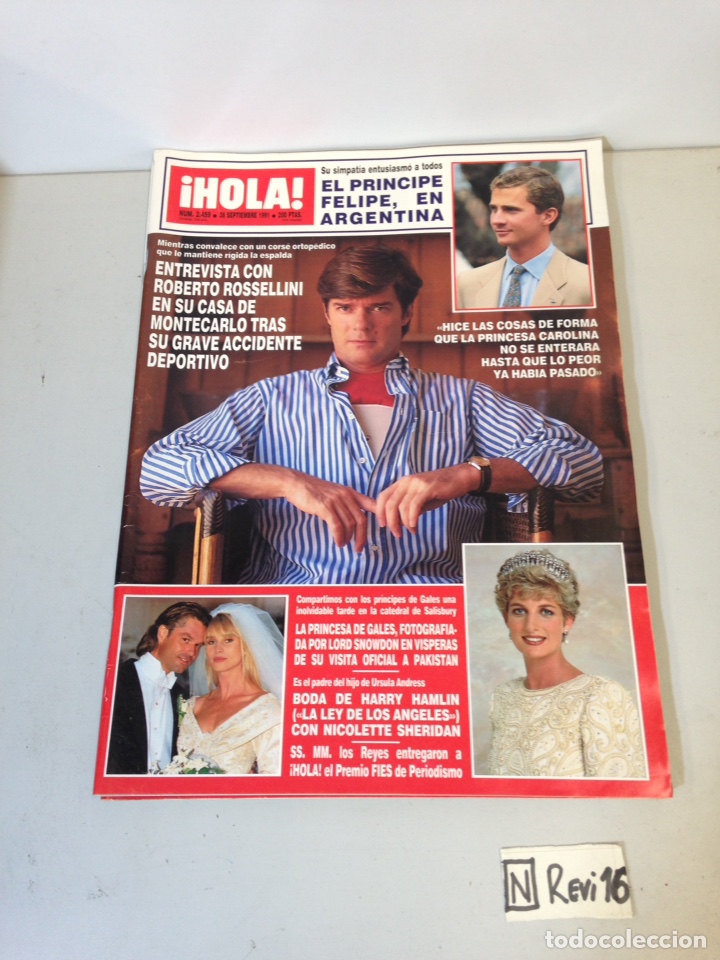 Collectionnisme de Magazine &iexcl;Hola!: Antigua revista HOLA