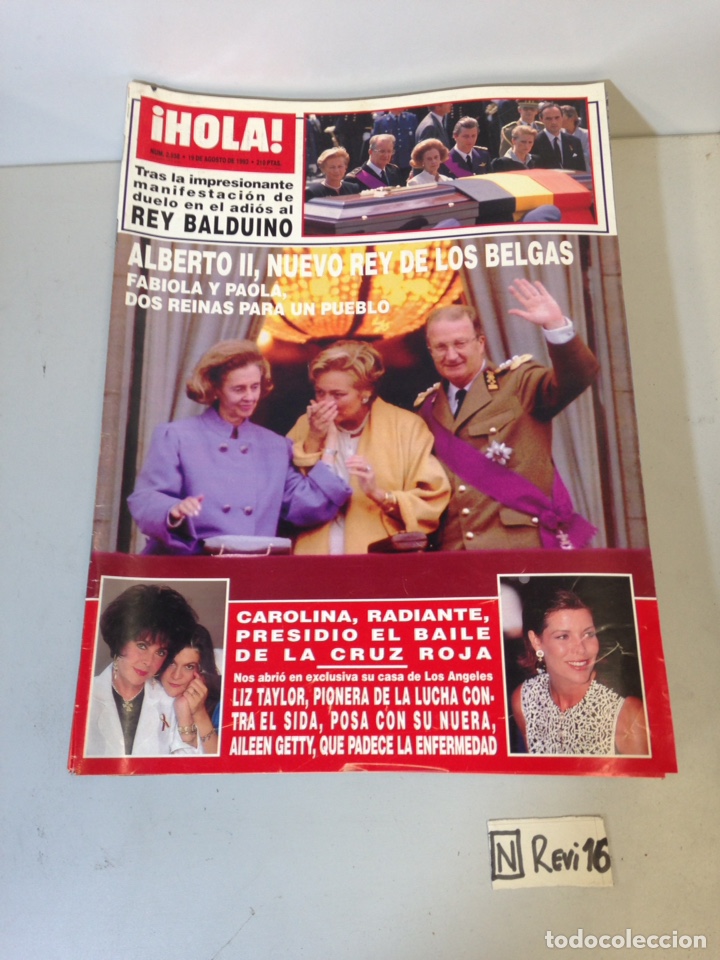 Collectionnisme de Magazine &iexcl;Hola!: Antigua revista HOLA