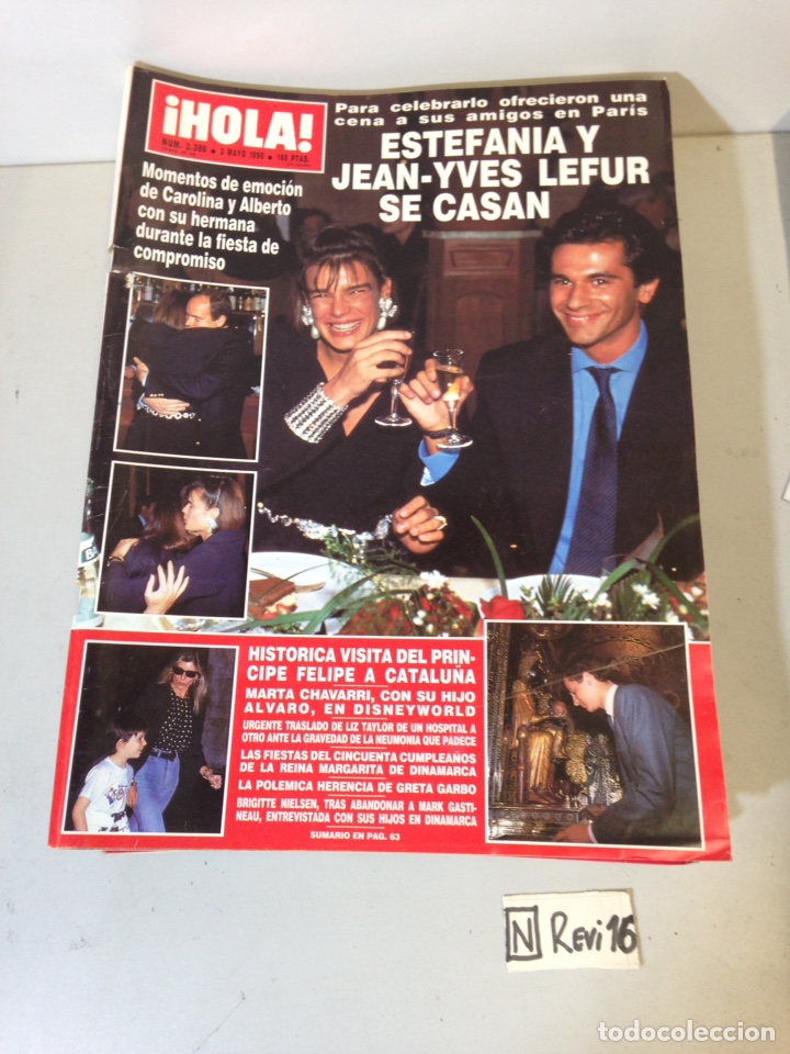 Collectionnisme de Magazine &iexcl;Hola!: Antigua revista HOLA