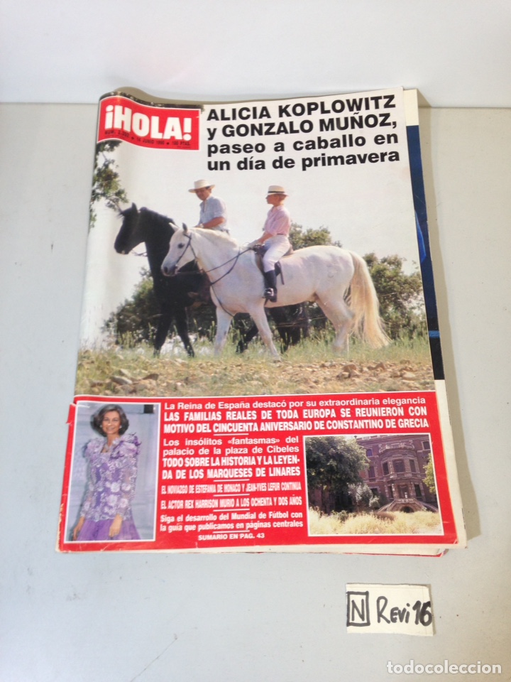 Collectionnisme de Magazine &iexcl;Hola!: Antigua revista HOLA