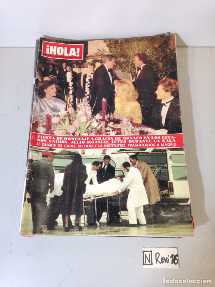 Collectionnisme de Magazine &iexcl;Hola!: Antigua revista HOLA