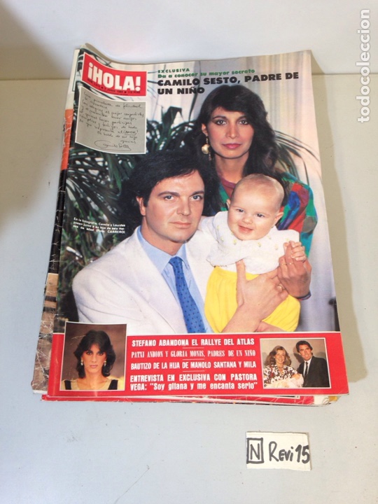 Collectionnisme de Magazine &iexcl;Hola!: Antigua revista HOLA