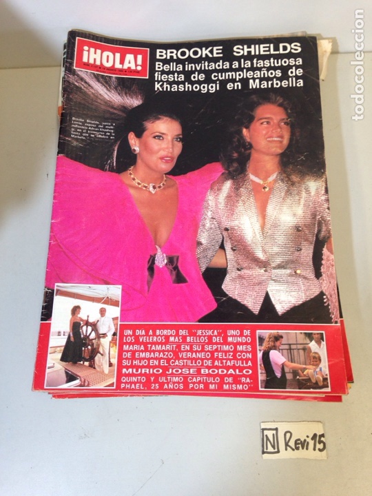 Collectionnisme de Magazine &iexcl;Hola!: Antigua revista HOLA