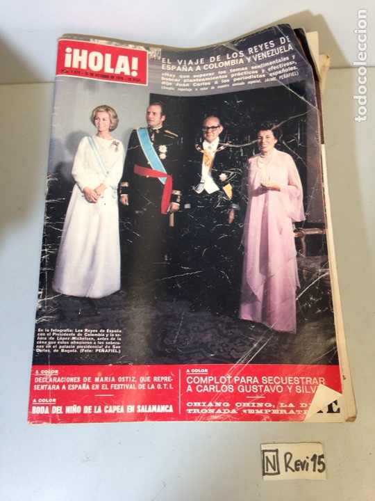 Collectionnisme de Magazine &iexcl;Hola!: Antigua revista HOLA