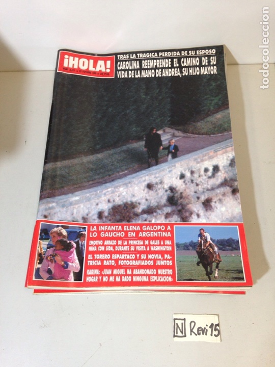Collectionnisme de Magazine &iexcl;Hola!: Antigua revista HOLA