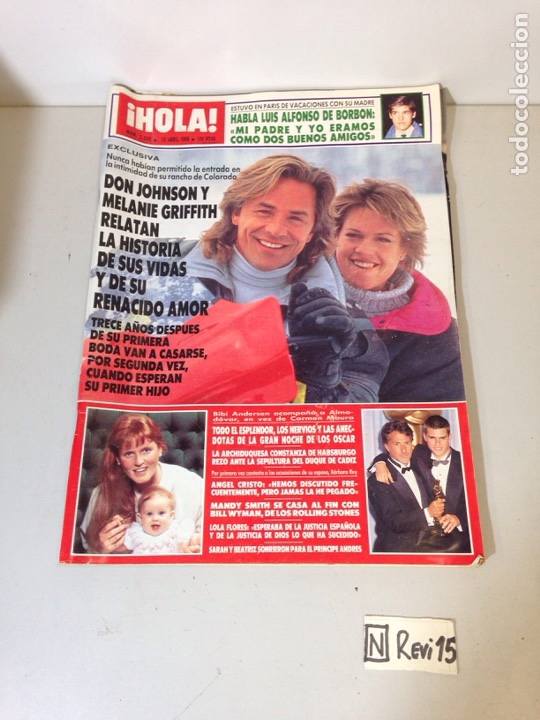 Collectionnisme de Magazine &iexcl;Hola!: Antigua revista HOLA