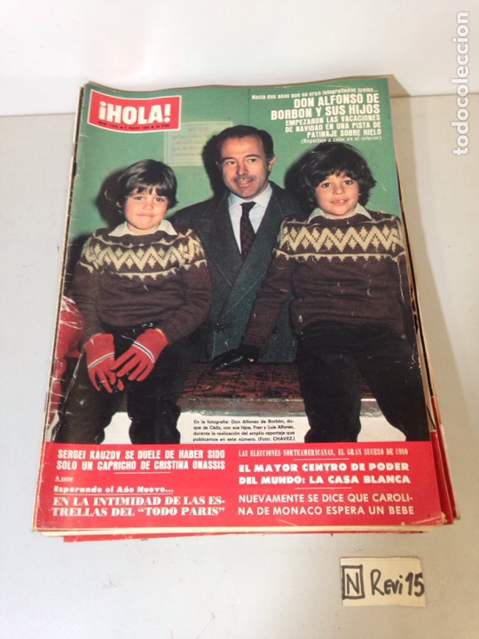 Collectionnisme de Magazine &iexcl;Hola!: Antigua revista HOLA