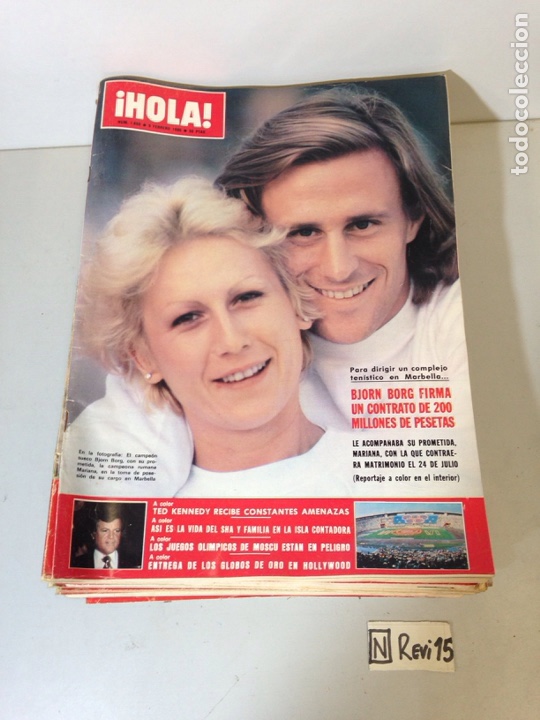 Collectionnisme de Magazine &iexcl;Hola!: Antigua revista HOLA