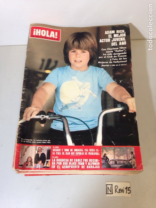 Collectionnisme de Magazine &iexcl;Hola!: Antigua revista HOLA