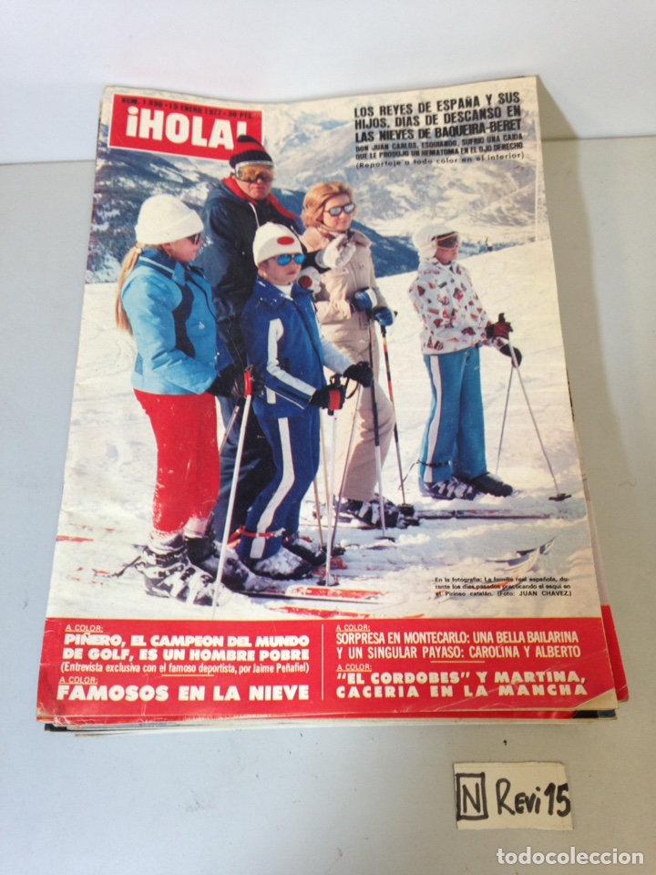 Collectionnisme de Magazine &iexcl;Hola!: Antigua revista HOLA
