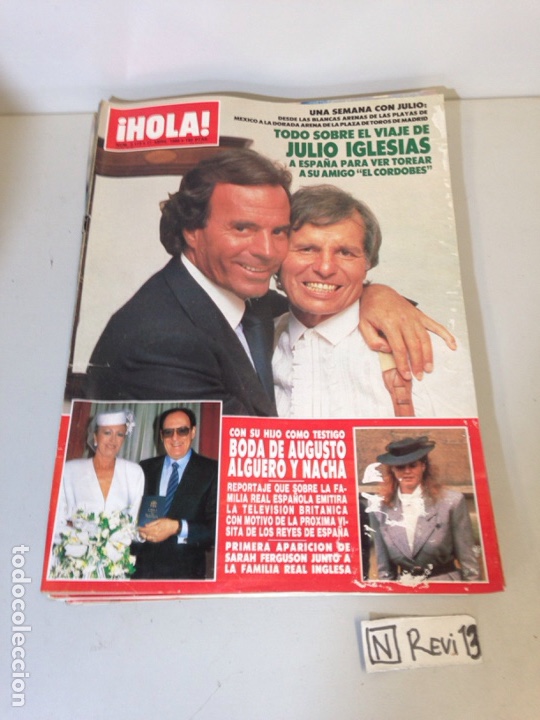 Collectionnisme de Magazine &iexcl;Hola!: Antigua revista HOLA