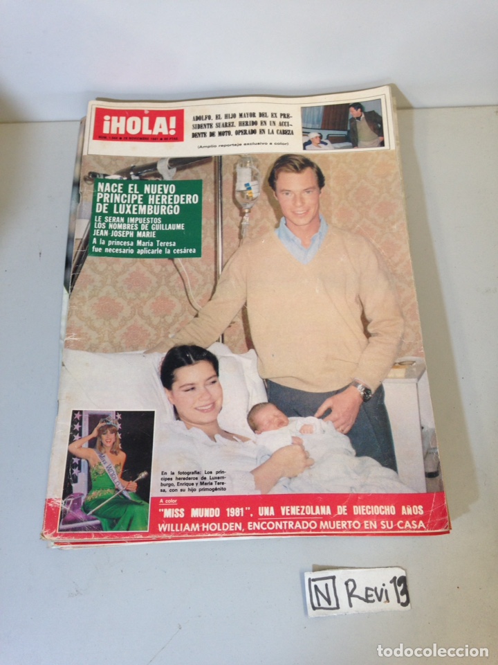 Collectionnisme de Magazine &iexcl;Hola!: Antigua revista HOLA
