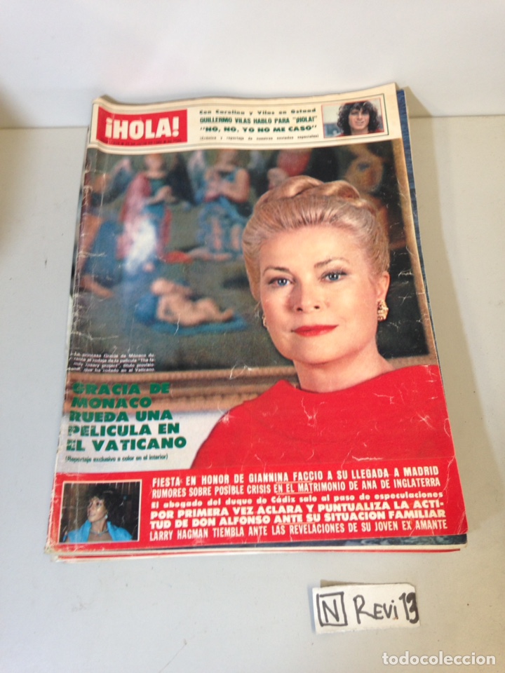 Collectionnisme de Magazine &iexcl;Hola!: Antigua revista HOLA