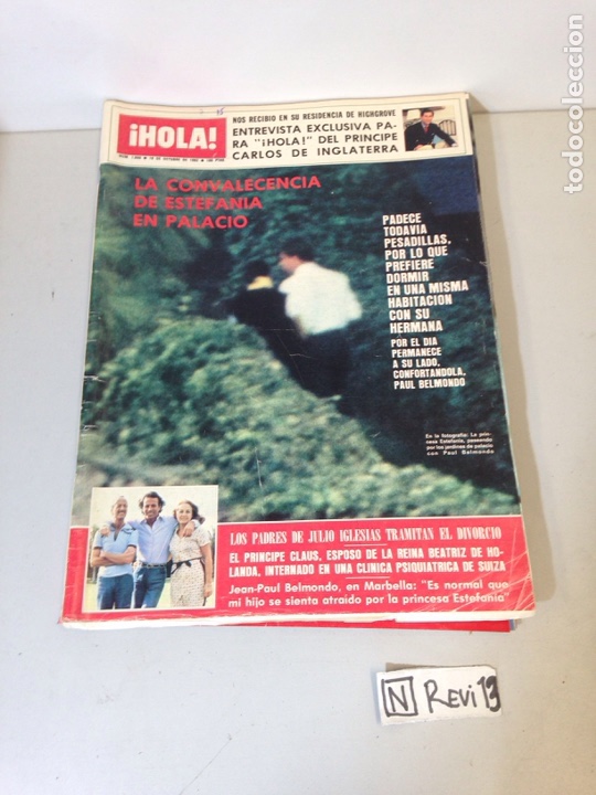 Collectionnisme de Magazine &iexcl;Hola!: Antigua revista HOLA