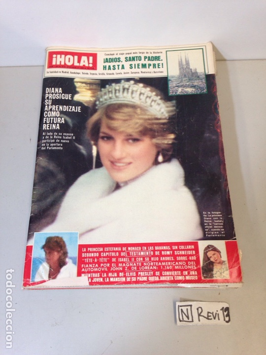 Collectionnisme de Magazine &iexcl;Hola!: Antigua revista HOLA