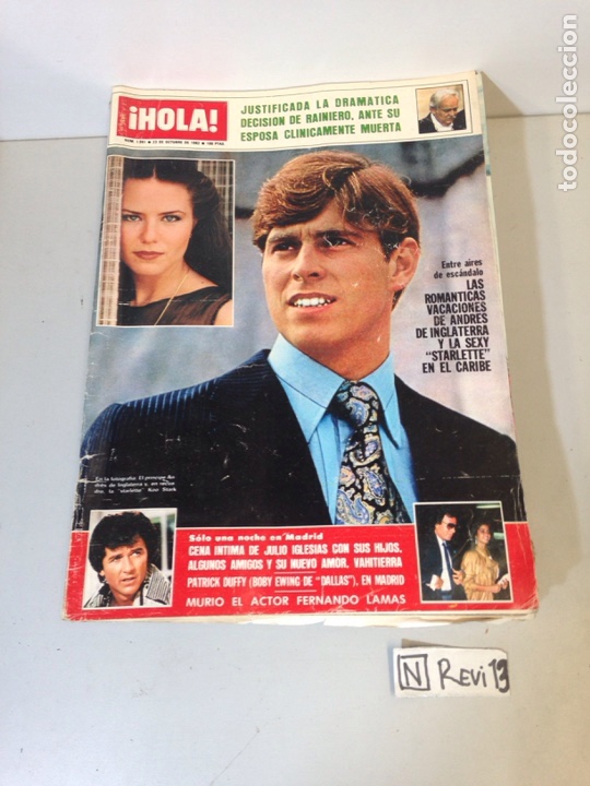 Collectionnisme de Magazine &iexcl;Hola!: Antigua revista HOLA