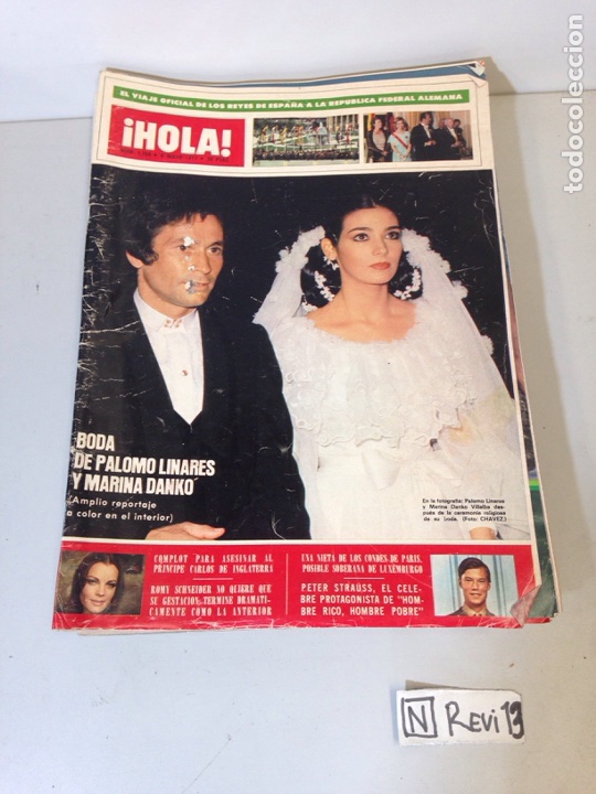 Collectionnisme de Magazine &iexcl;Hola!: Antigua revista HOLA