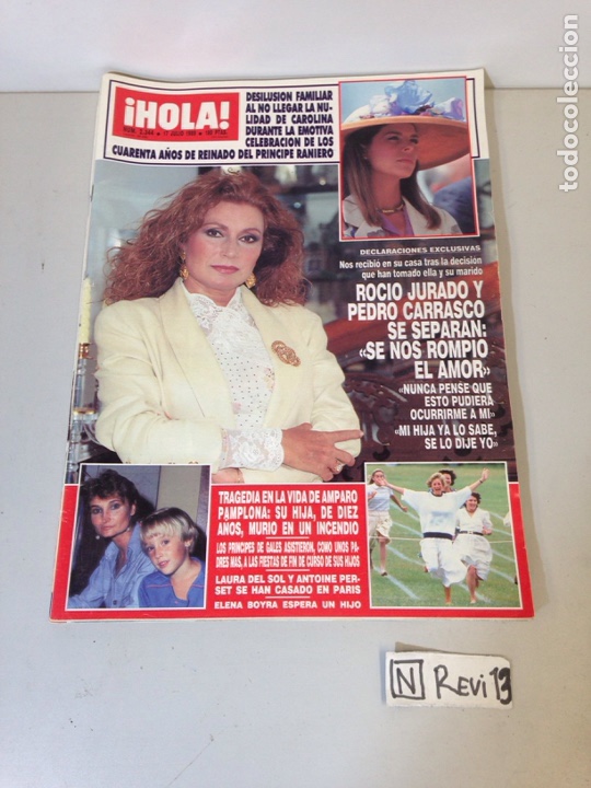 Collectionnisme de Magazine &iexcl;Hola!: Antigua revista HOLA