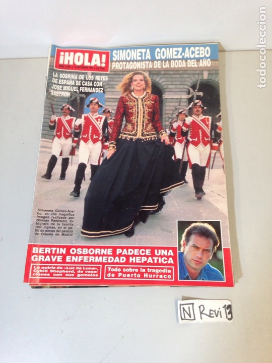 Collectionnisme de Magazine &iexcl;Hola!: Antigua revista HOLA