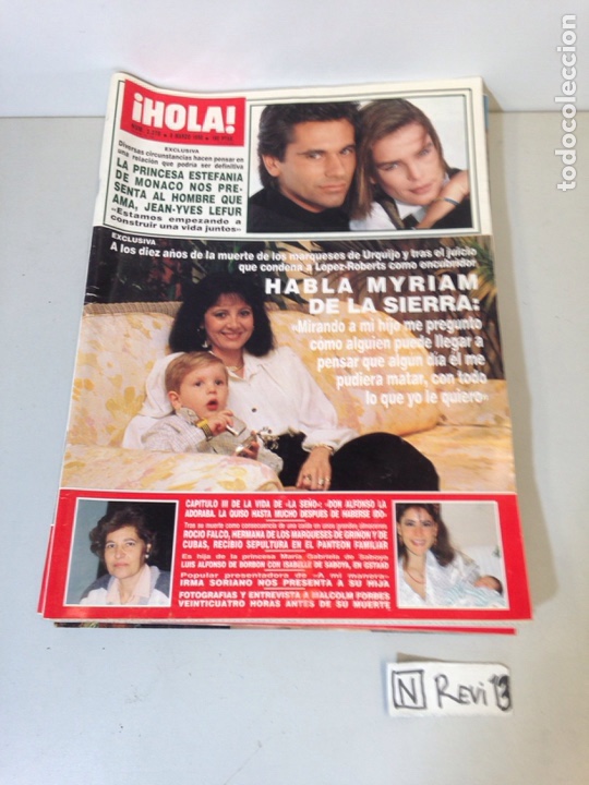 Collectionnisme de Magazine &iexcl;Hola!: Antigua revista HOLA