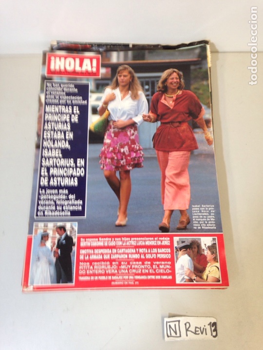 Collectionnisme de Magazine &iexcl;Hola!: Antigua revista HOLA