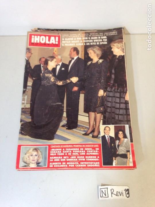 Collectionnisme de Magazine &iexcl;Hola!: Antigua revista HOLA