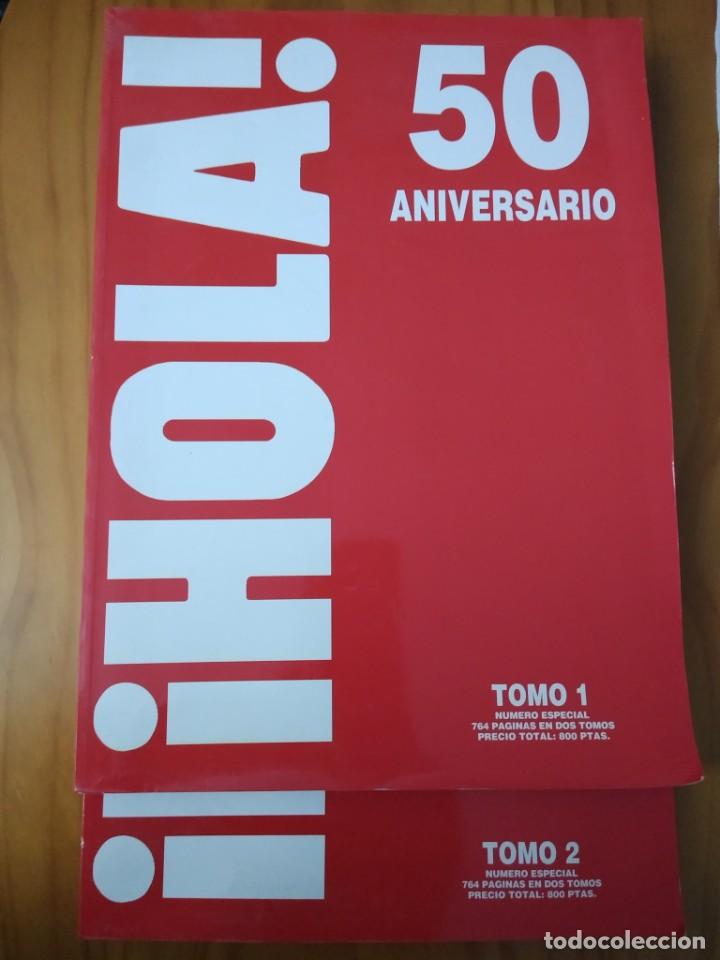 Collectionnisme de Magazine &iexcl;Hola!: Edici&oacute;n Especial 50 aniversario HOLA. Tomos 1 y 2. Muy buen estado