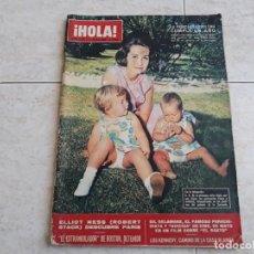 Coleccionismo de Revista Hola: HOLA 1137,AÑO 1966, PRINCESA CRISTINA,DOÑA SOFÍA, KENNEDY ETC... Lote 195741028