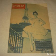 Coleccionismo de Revista Hola: HOLA N. 794 . NOVIEMBRE DE 1959 . EN PORTADA MISS PARIS.