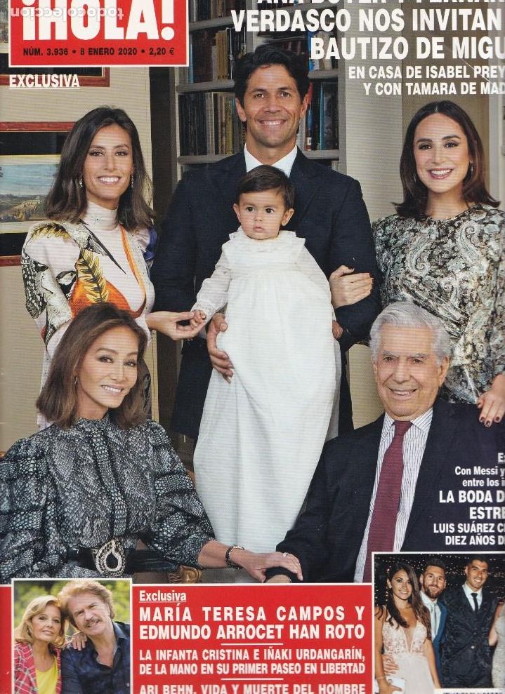 Collectionnisme de Magazine &iexcl;Hola!: &iexcl;HOLA! - N&ordm; 3.936 / 8 ENERO 2020