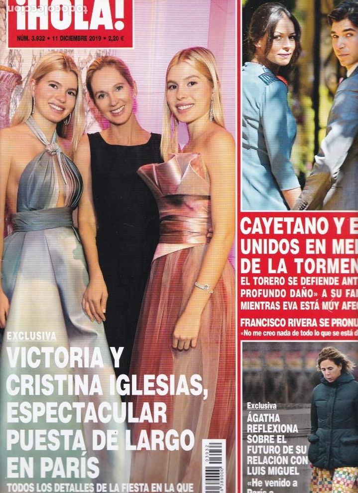 Collectionnisme de Magazine &iexcl;Hola!: &iexcl;HOLA! - N&ordm; 3.932 / 11 DICIEMBRE 2019