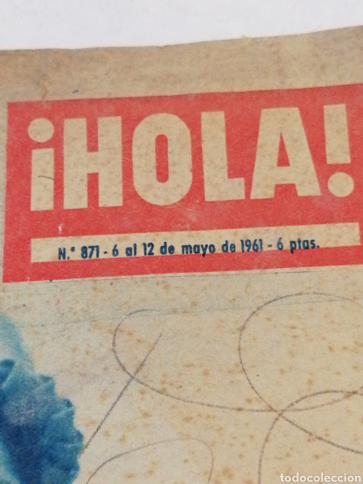 Coleccionismo de Revista Hola: Hola 871 - Foto 2