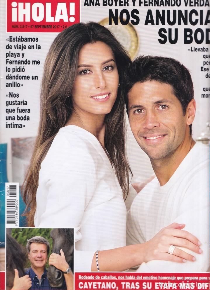 Collectionnisme de Magazine &iexcl;Hola!: &iexcl;HOLA! - N&ordm; 3.817 / 27 SEPTIEMBRE  2017