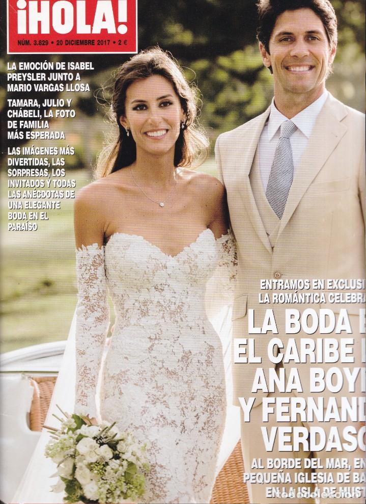 Collectionnisme de Magazine &iexcl;Hola!: &iexcl;HOLA! - N&ordm; 3.829 / 20 DICIEMBRE  2017