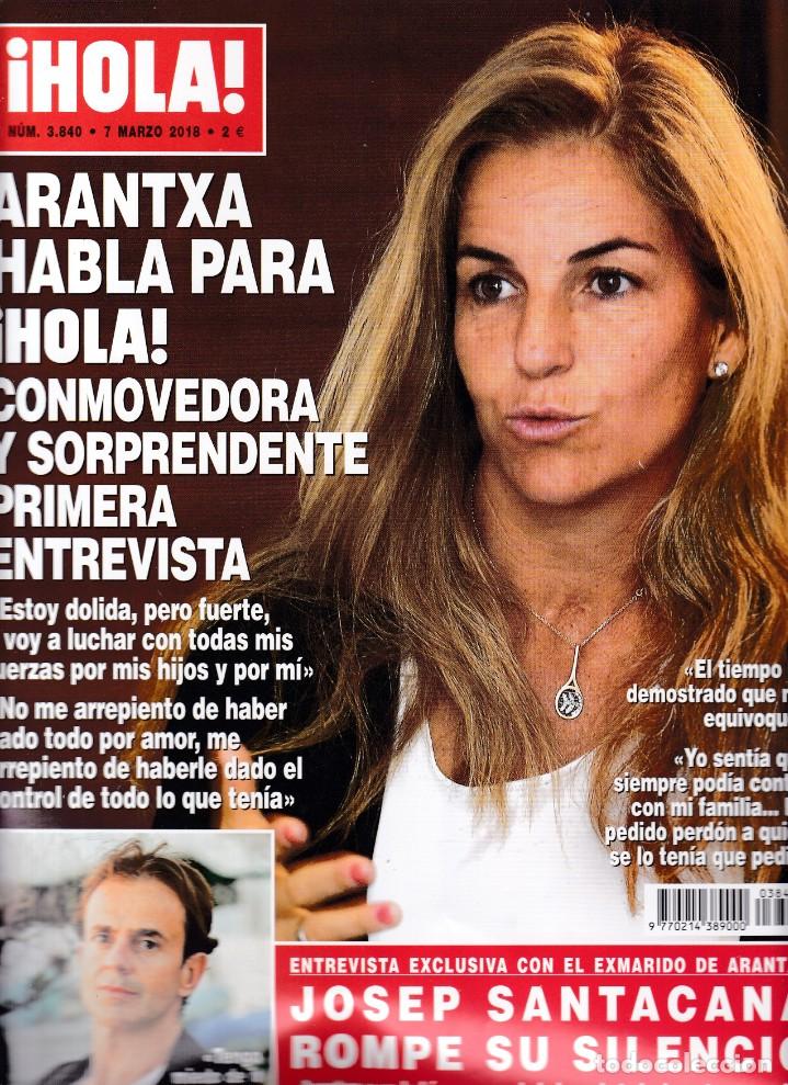 Collectionnisme de Magazine &iexcl;Hola!: &iexcl;HOLA! - N&ordm; 3.840 / 7 MARZO 2018