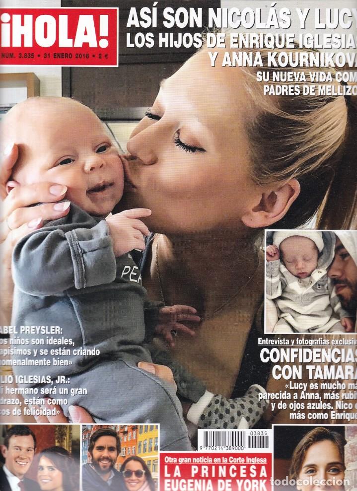 Collectionnisme de Magazine &iexcl;Hola!: &iexcl;HOLA! - N&ordm; 3.835 / 31 ENERO 2018